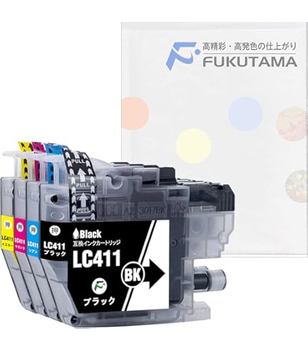 Amazon.co.jp: ブラザーインクカートリッジ 4色パック LC111-4PK